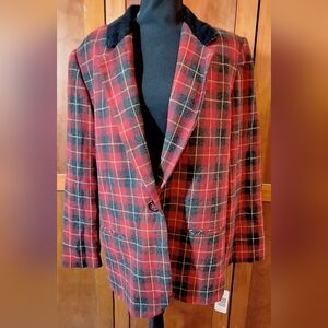 NWT SAG HARBOR blazer jacket Size 14